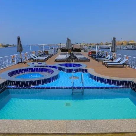 MS Nile Palace sun deck | Egypt For Travel